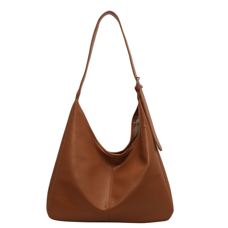 Minimalist Vegan Hobo Bag, Vintage Top Handle Tote Bag, Women's Fashion  Handbag & Shoulder Satchel Purse