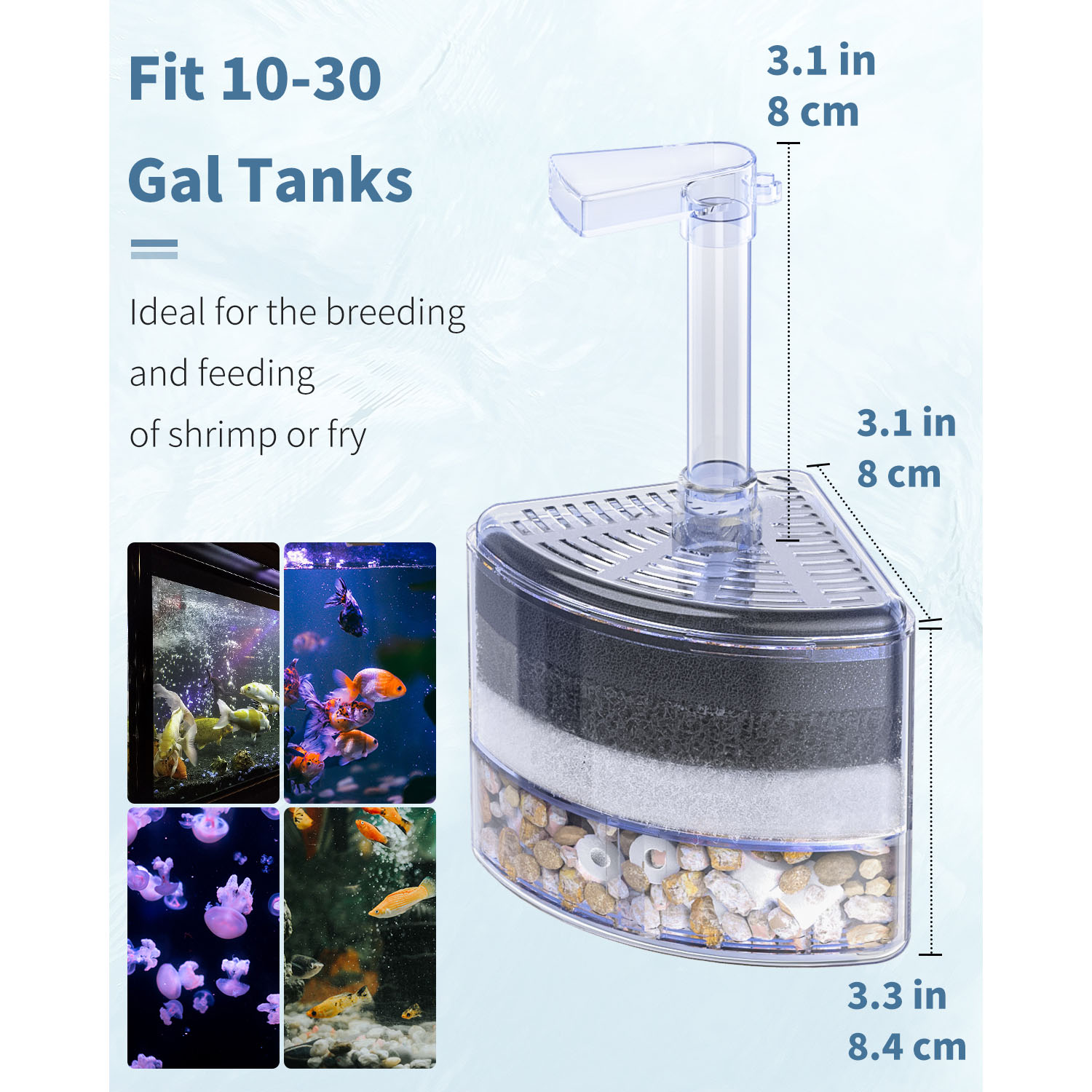 1 Stück Aquarium filter Mini aquarium luftfilter Aquarium - Temu Germany