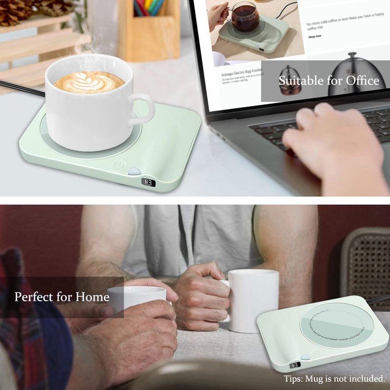 Portable Coffee Mug Warmer Smart Coffee Cup Warmer Desk 3 Temu