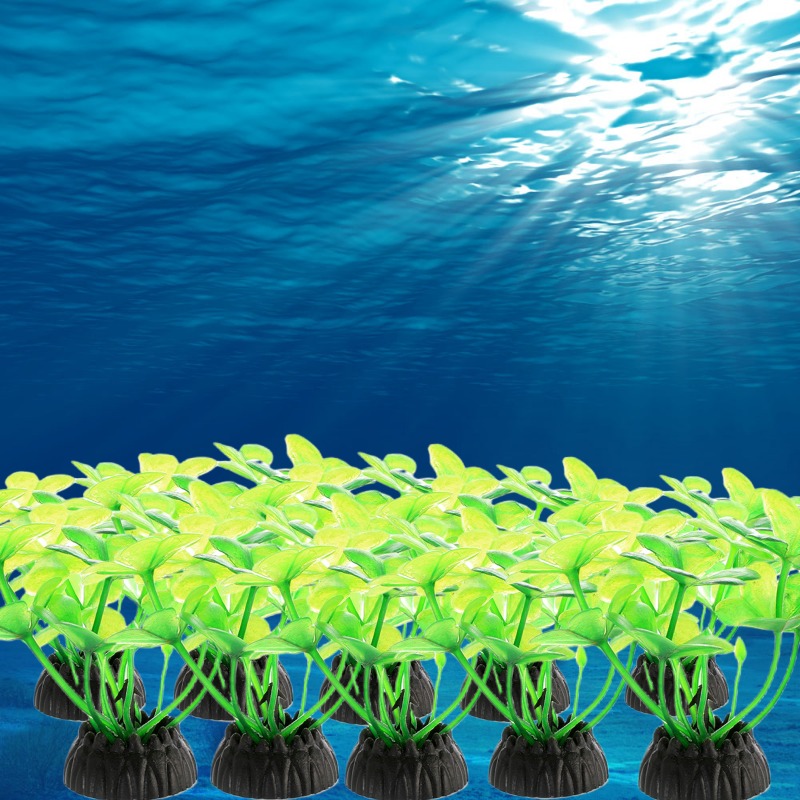 10pcs Decoración Acuario Mesa Arena Peces Decoración Plástico Simulación  Plantas Acuáticas Artificiales Flor Acuario Paisajismo - Mascotas - Temu  Spain