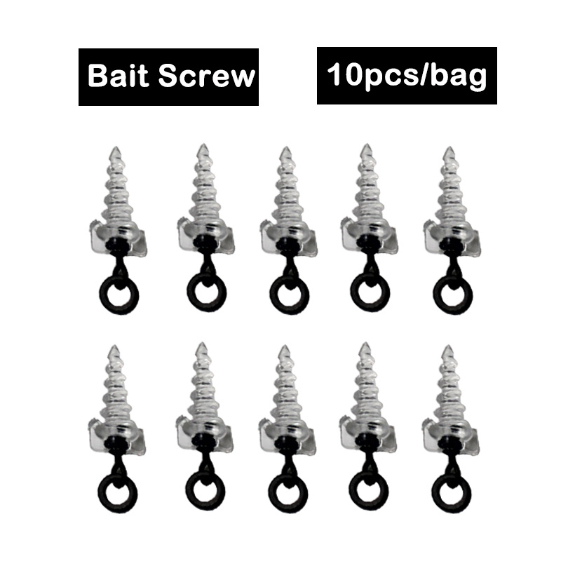 Fishing Boilies Bait Screw Hook Stops Beads Ronnie Rig Terminal