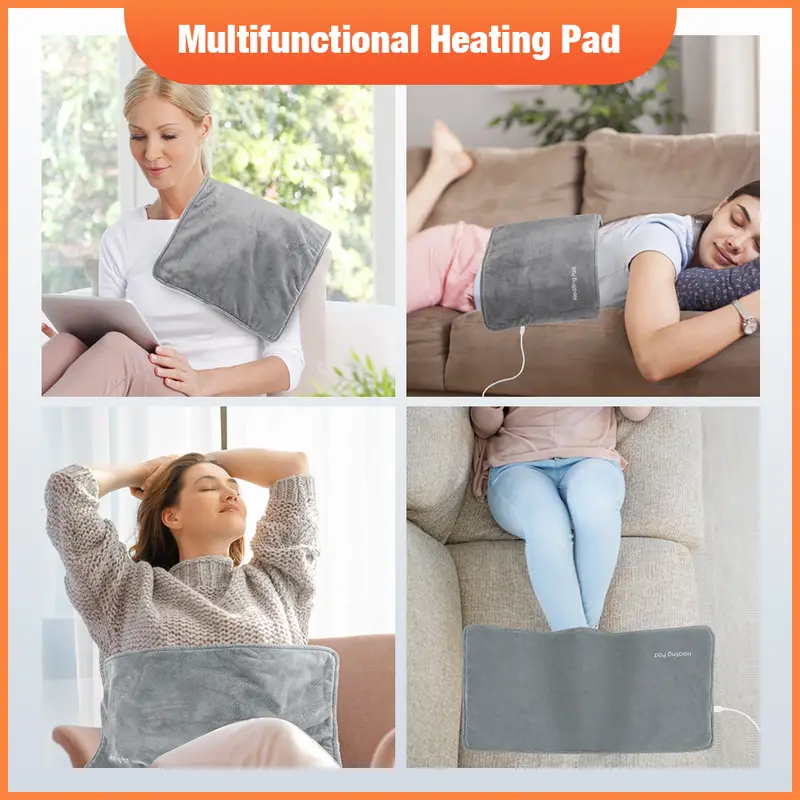 1pc electric heating pad graphene usb heating pad hot compress warm up physiotherapy blanket winter abdomen waist back heated travel blanket details 9