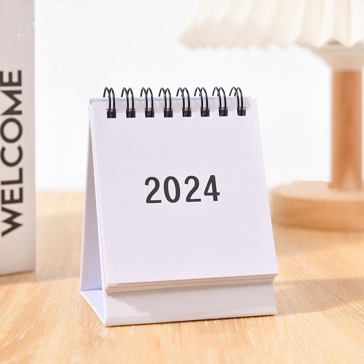 2024 Mini Desktop Stand up Calendar Yearly Agenda Calendar - Temu