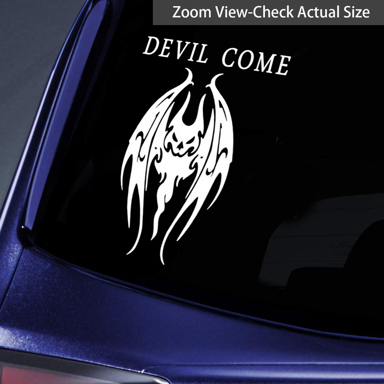 Devil In Disguise Car Stickers For Laptop Water Bottle - Temu