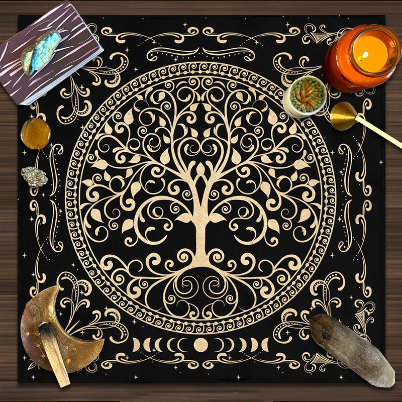 Tarot Card Tablecloth Spread Tarot Reading Cloth Love - Temu