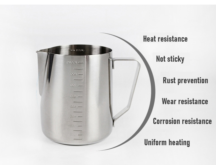 100/150ml Milk Jugs Fashion Stainless Steel Milk Craft Milk