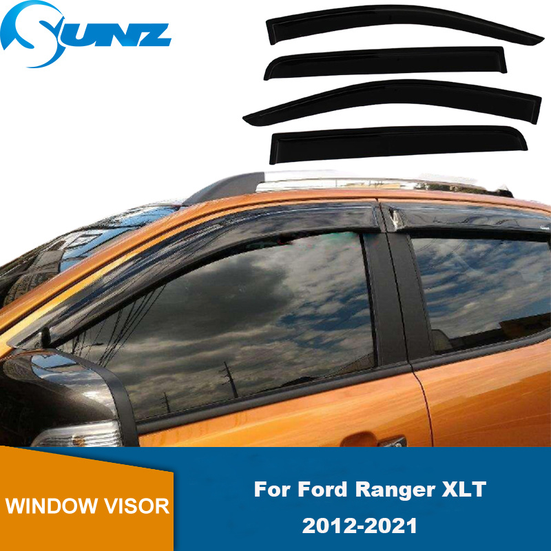 Acrylic Car Window Visor Ford Ranger T9 Raptor Wildtrak - Temu