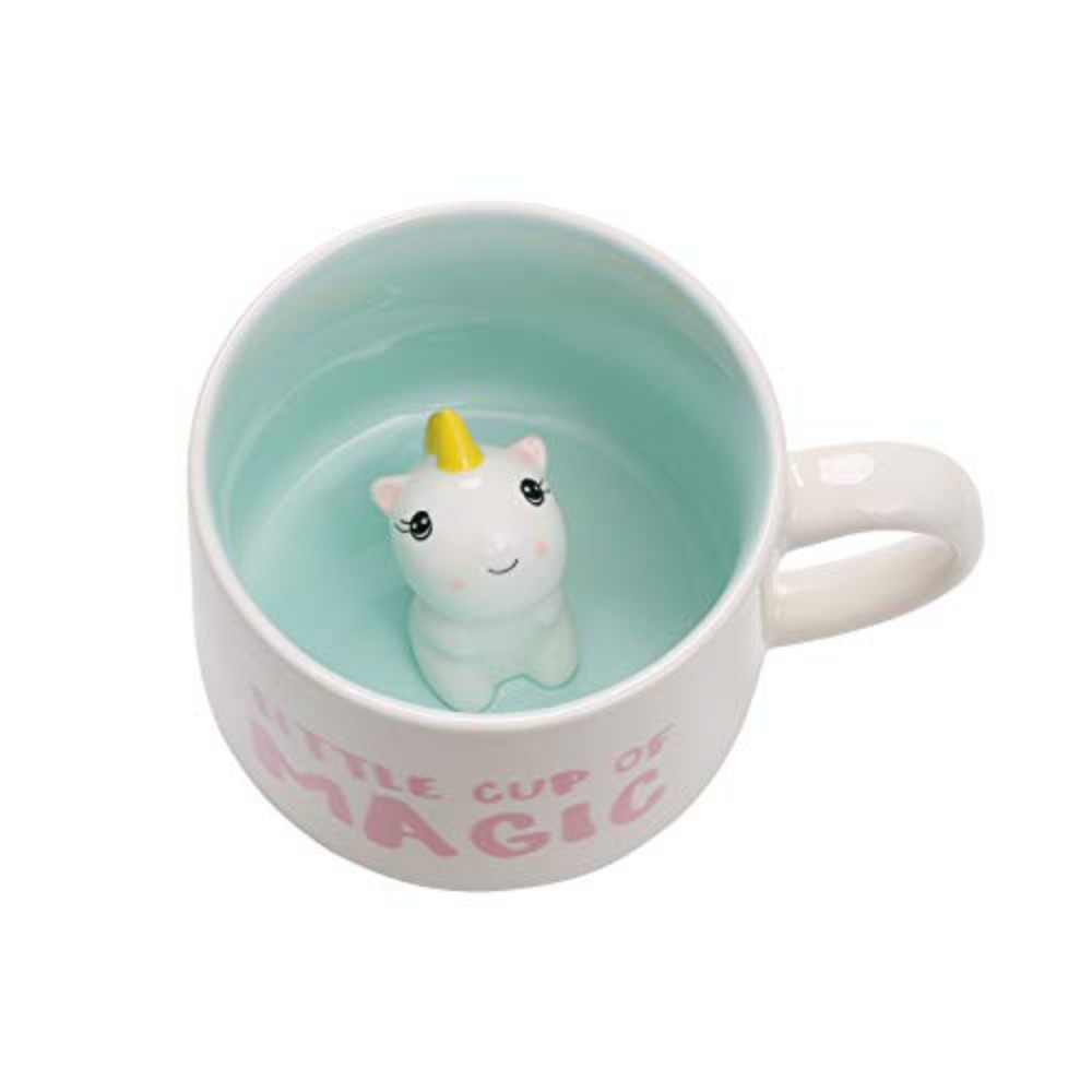 3D Coffee Mug Animal Inside 7 ,Cute Cartoon Handmade Ceramics Cup,Christmas  Birthday Surprise for Or Kids,Best Office Cups Kitten