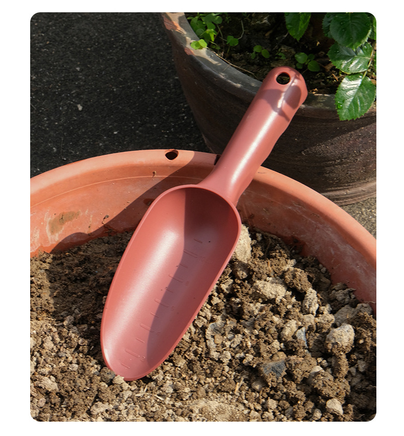 Pala da giardino portatile con pale per terreno in plastica di laurea  piante succulente pale per terreno giardinaggio trapianto scavare strumenti  pala