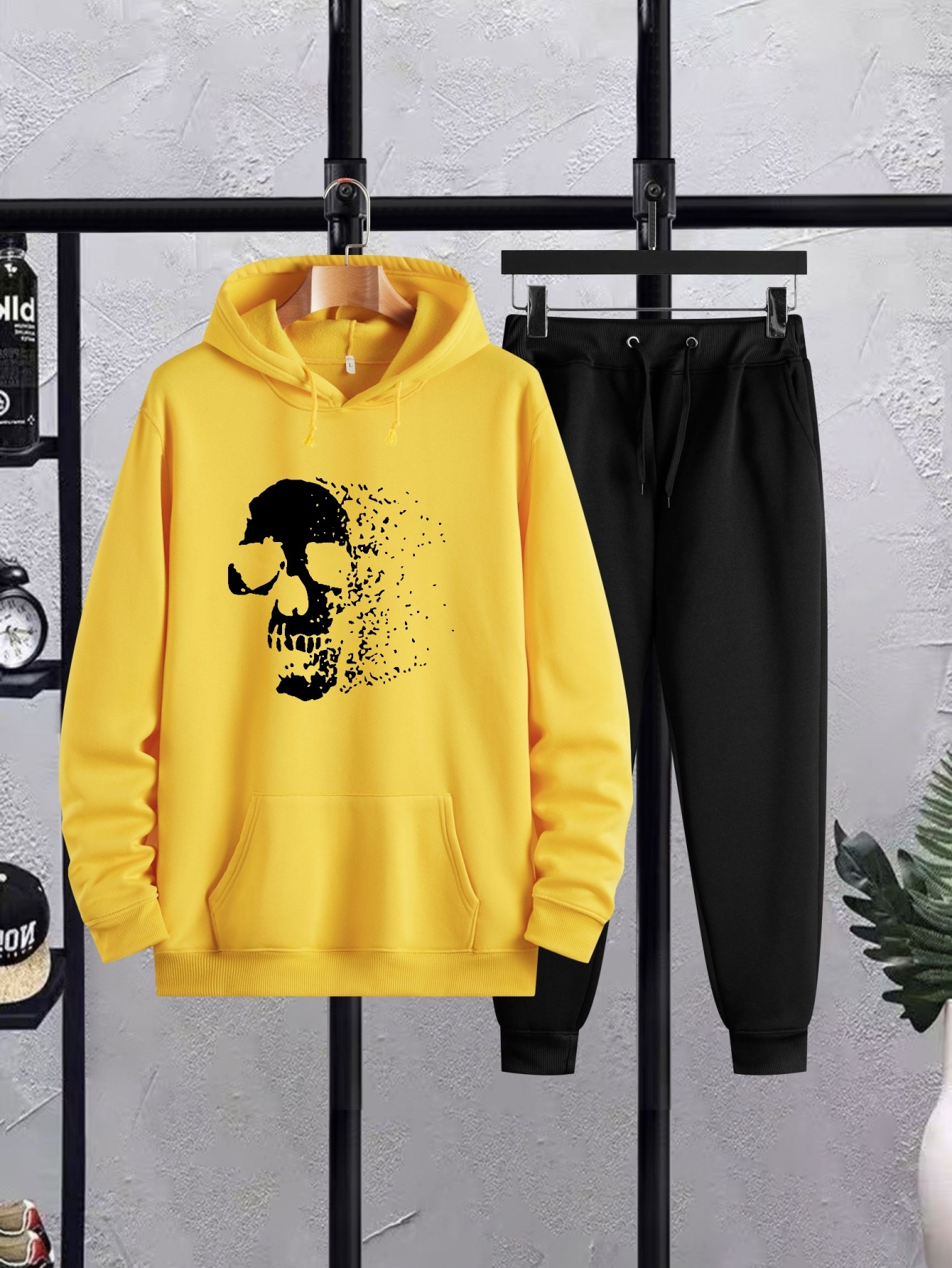 Skull zvíře clearance hoodie