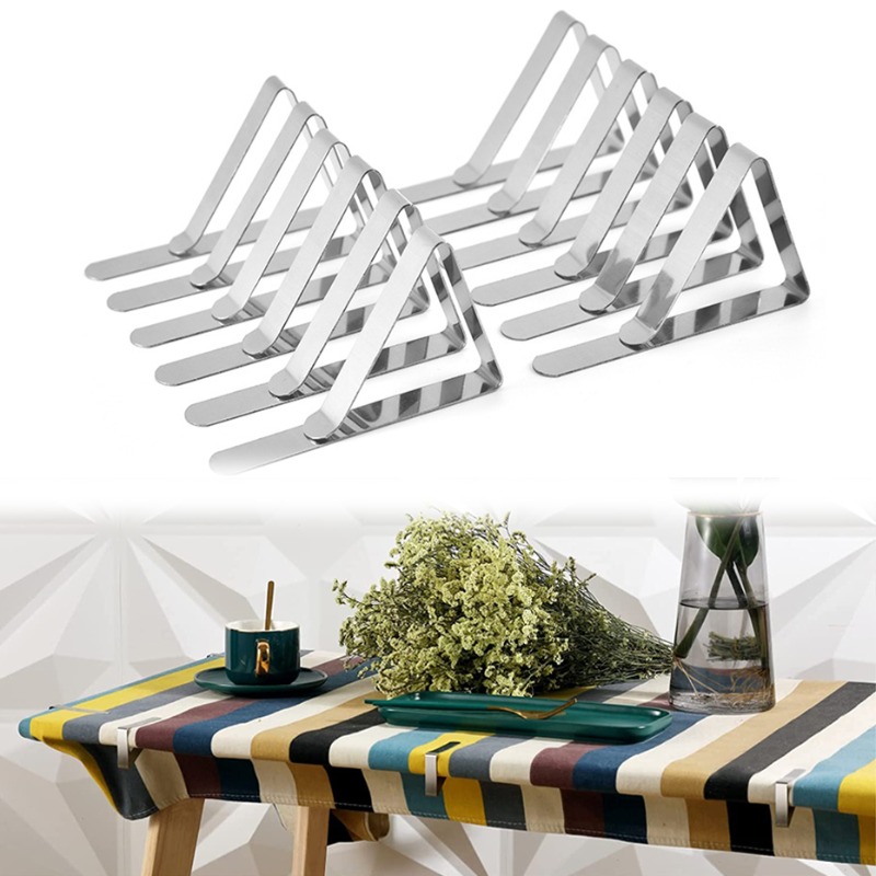 1 Stück Tischdeckenklammer Edelstahl Kreative Blattförmige - Temu