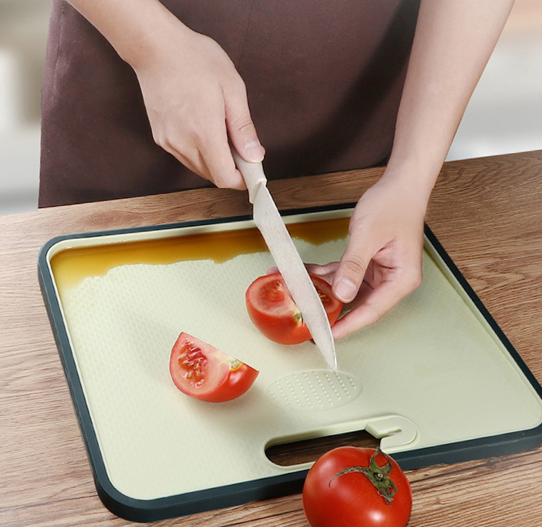 Antibacterial And Mildew-resistant Cutting Board Set For Kitchen And Fruit  Chopping - Includes Knife Board Panel And Sticky Board - Temu