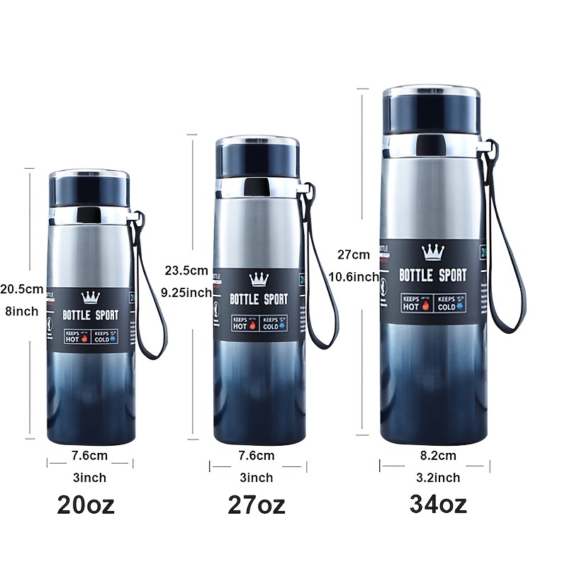 316 Stainless Steel Cup, Large Thermal Water Bottle For Tea Hot & Cold  Drinks  Stainless Steel Vacuum Sealed Insulated Water Flasks Bottles For  Work & Travel - Temu United Arab Emirates