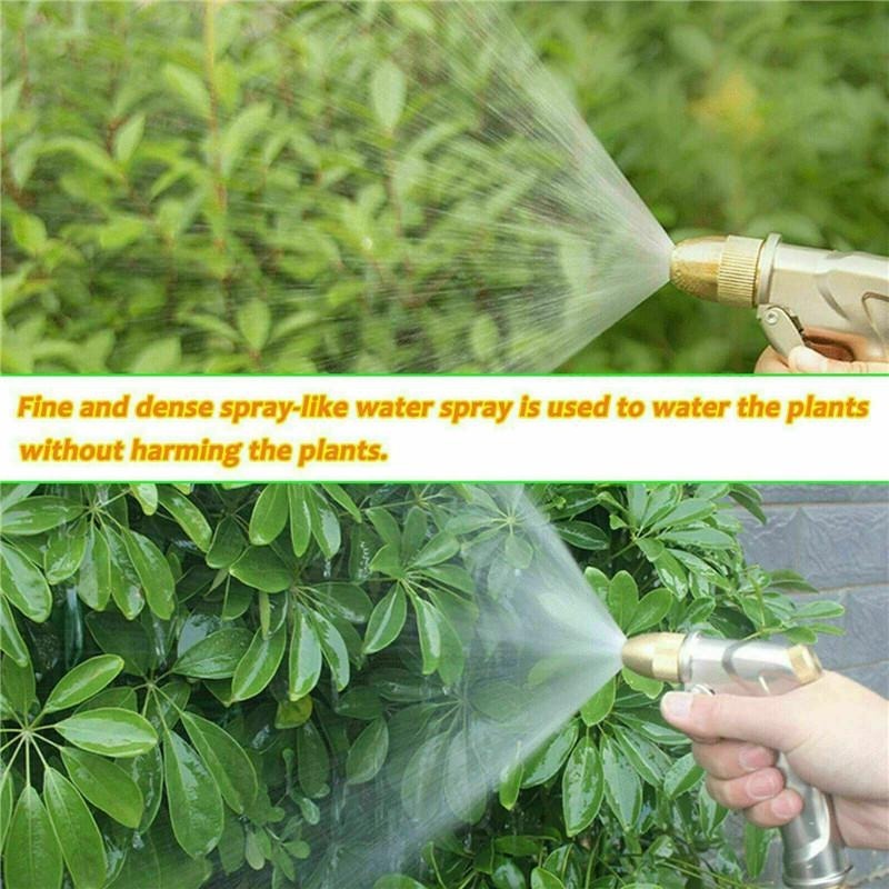 High Pressure Water Spray Gun Brass Nozzle Garden Hose Pipe - Temu