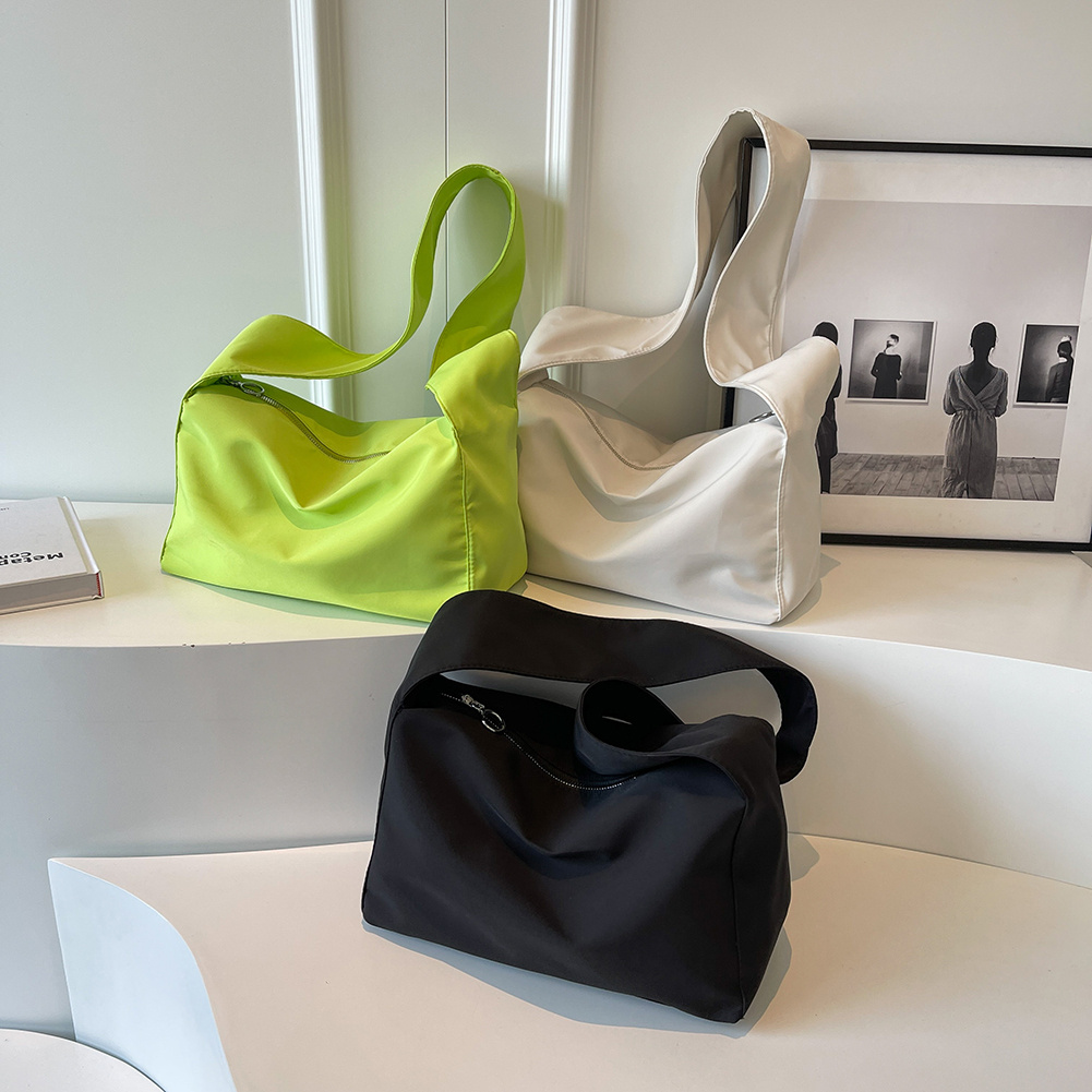 Lightweight Nylon Crossbody Bag, Large Capacity Shoulder Bag, Hobo Bag For  School, Travel, Work - Temu