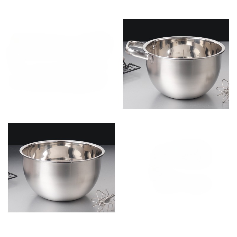 Stainless Steel Mixing Bowl Multiple Sizes Of Nested Mixing - Temu