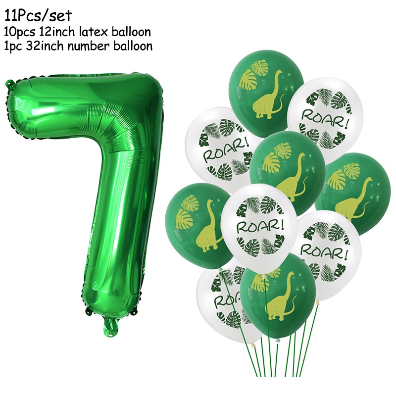 foil balloons 1st birthday party decorations kids ballon number latex Set 