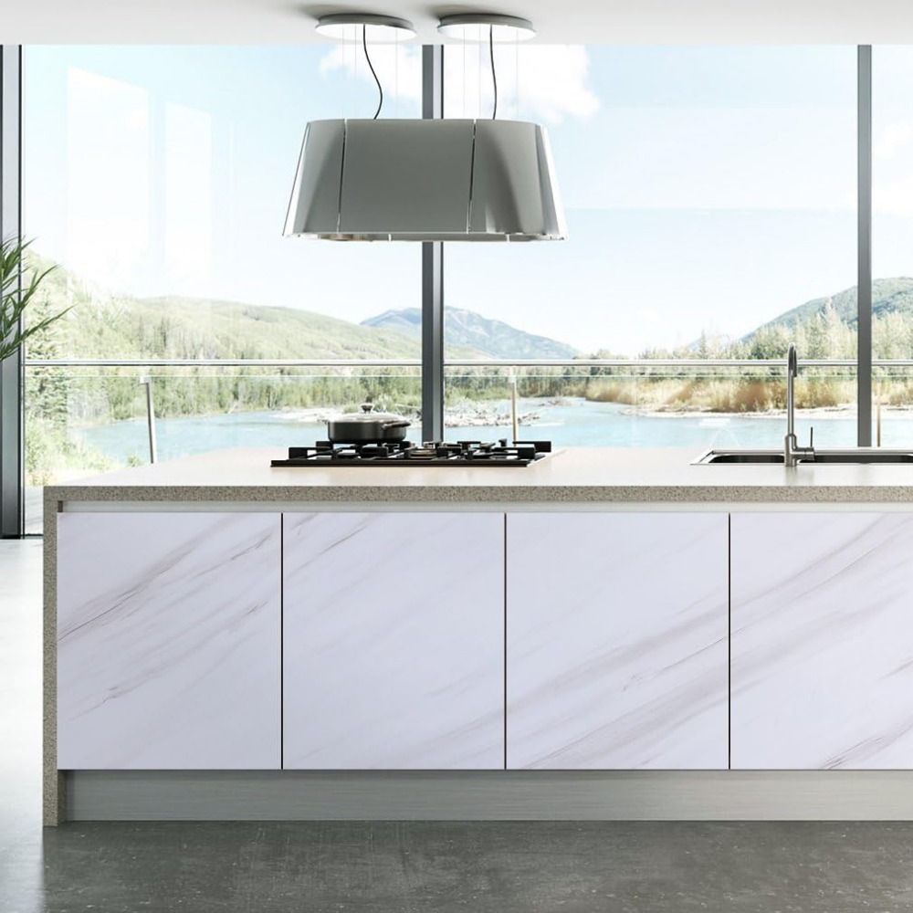 1 roll self adhesive wallpaper marble pattern self adhesive contact paper peel and stick waterproof removable living room kitchen bedroom dormitory wallpaper furniture refurbishment wallpaper details 2