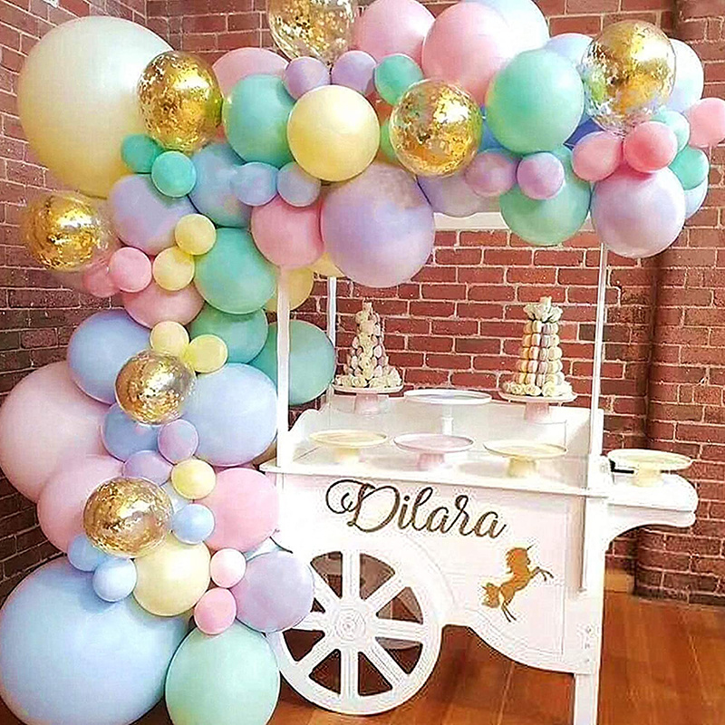 30/60pcs 5 Inch Macaron Color Pastel Candy Balloons Latex Helium Globos  Birthday Party Wedding Decoration Baby Shower Favors - AliExpress