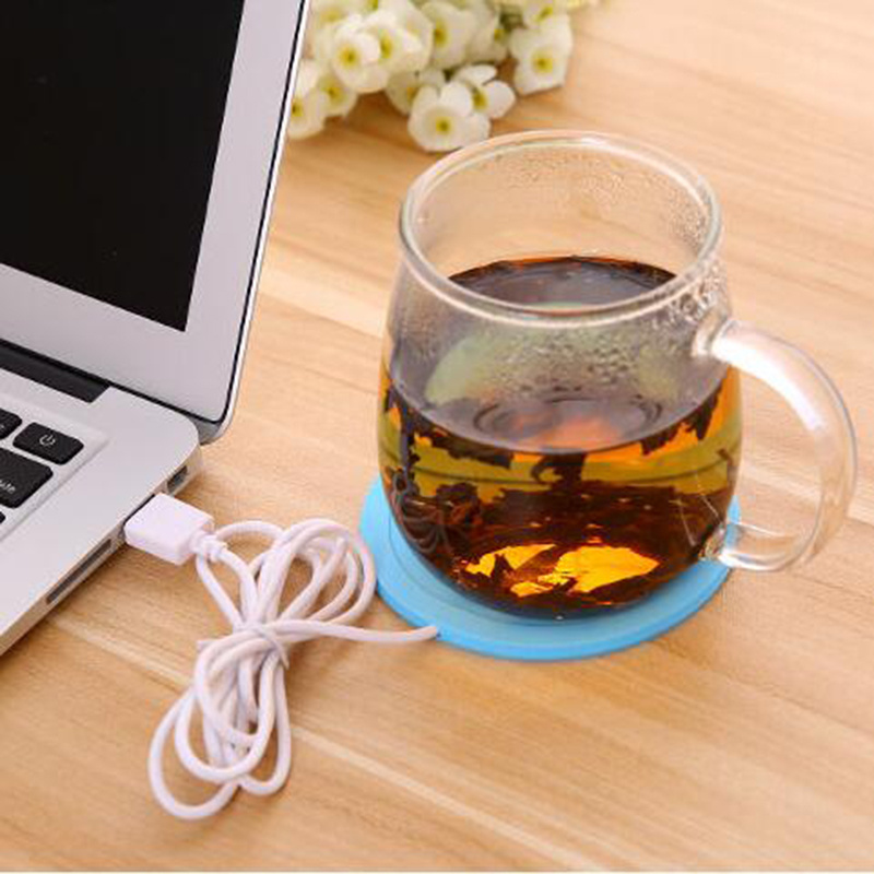 Cool Cute Cartoon USB Warmer Silicone Heat Heater For Milk Tea