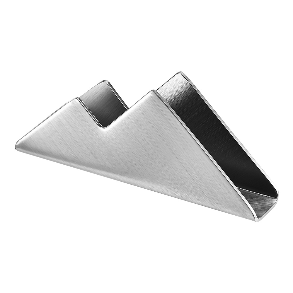 Iron Napkin Holder Stainless Steel Paper Towel Clip Metal - Temu