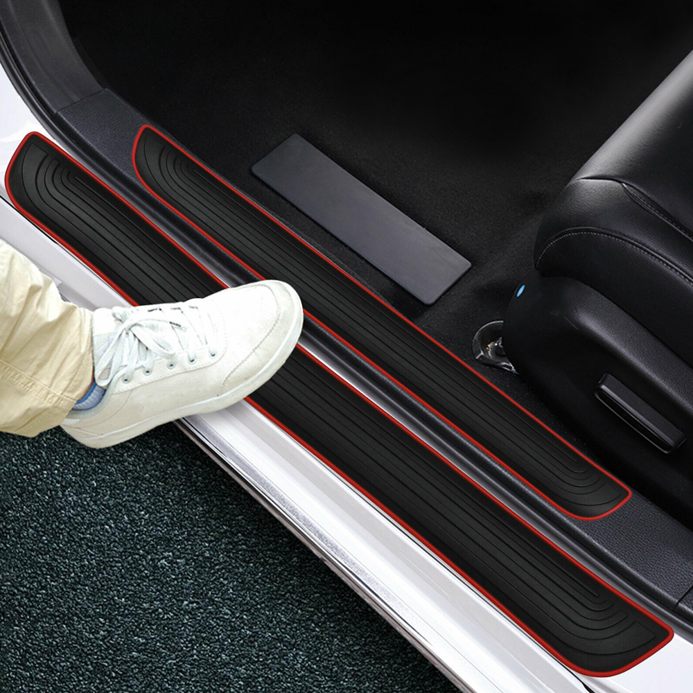 Car Door Sill Strip Anti step Sticker Protection Welcome - Temu