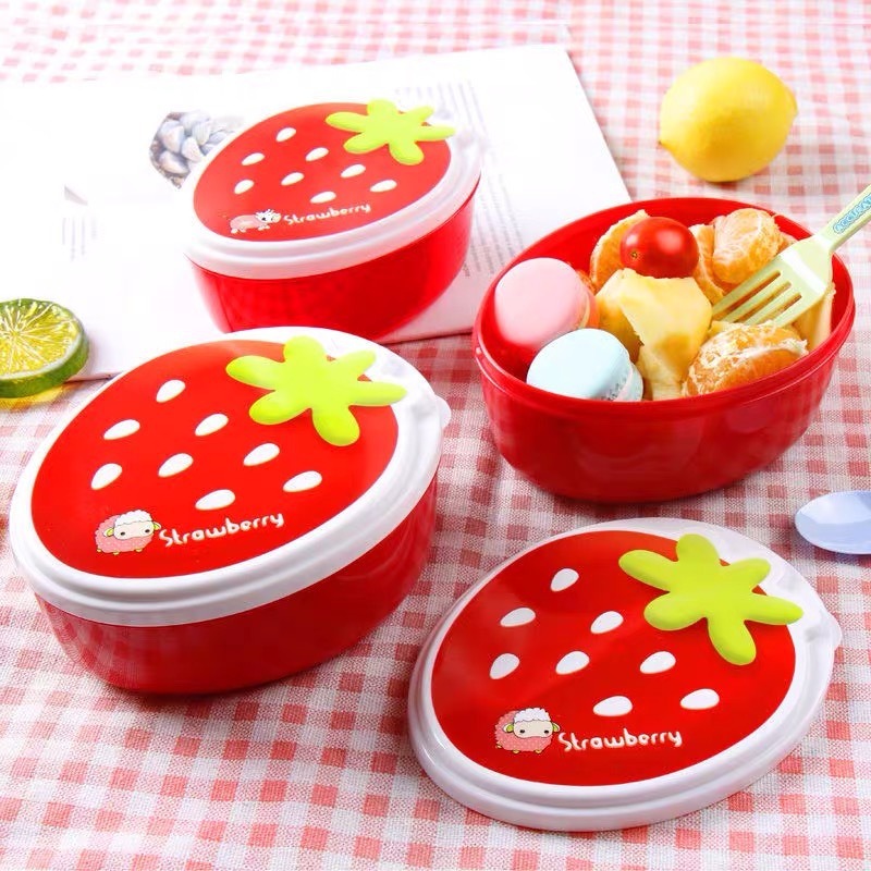 Kawaii Cartoon Lunch Box For Kids School Adults Office Portable