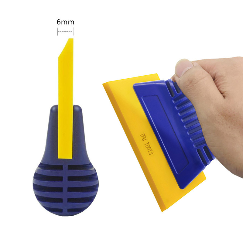 Silicone Scraper for Car Glass Rubber Squeegee Window Tint Tool Glass Water  Wiper Mirror Cleaning Water Blade Car Accessories