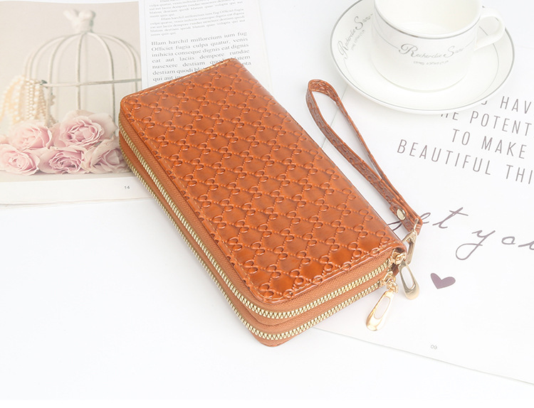 Double card holder Ostrich Leather - 