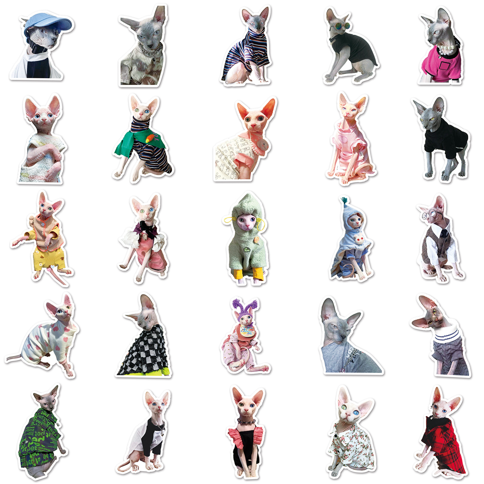  50Pcs Cartoon Alice in Wonderland Sticker, Cute