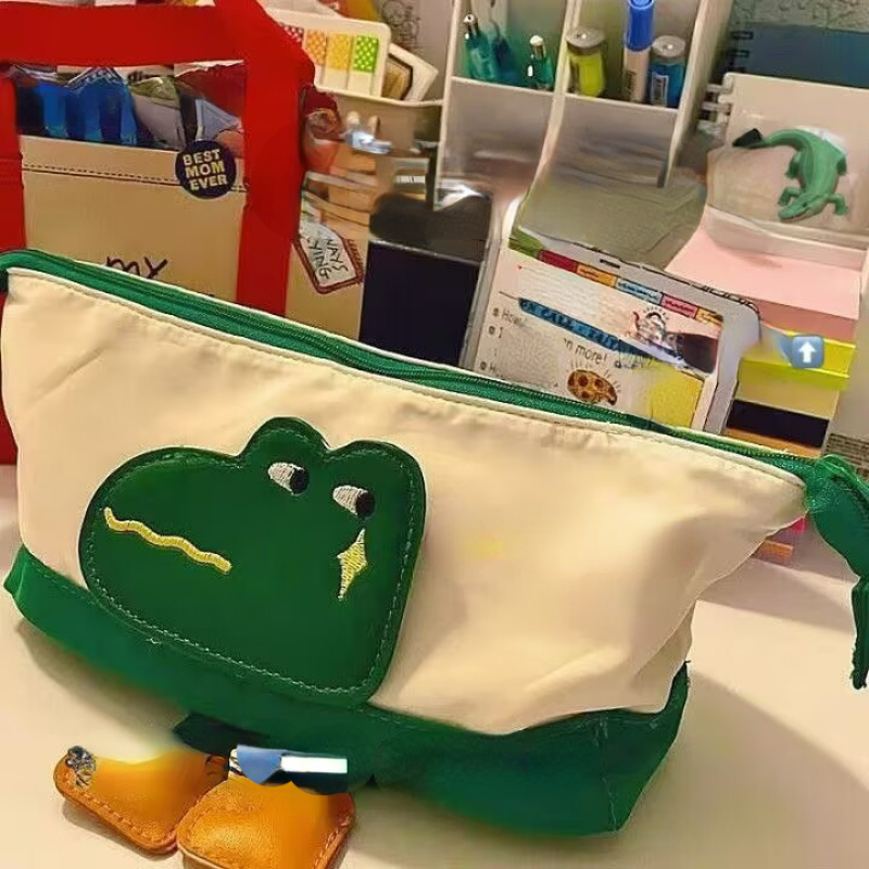 A Little Lovely Company Pencil Case - Crocodiles » Fast Shipping
