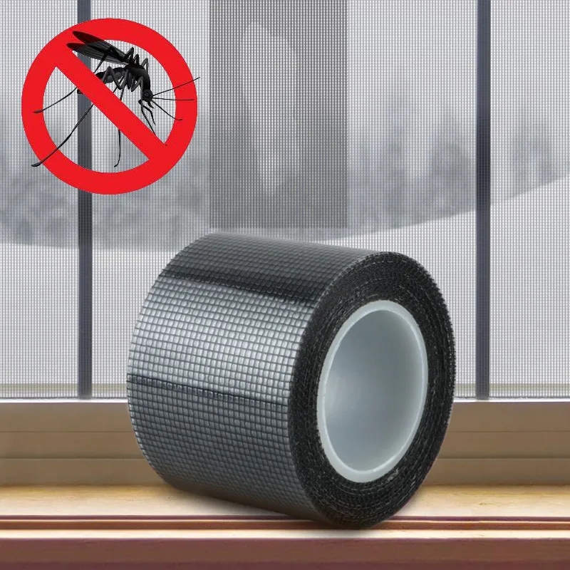 5pcs Window Screen Repair Tape, Self-Adhesive Screen Patch Tape