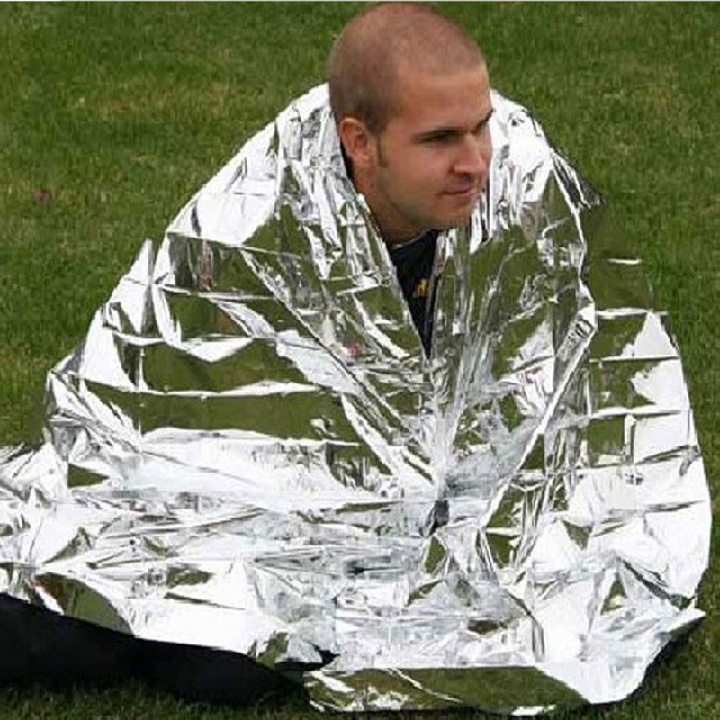 Insulation Blankets for outside Foil Rain Guards Hiking Outfit