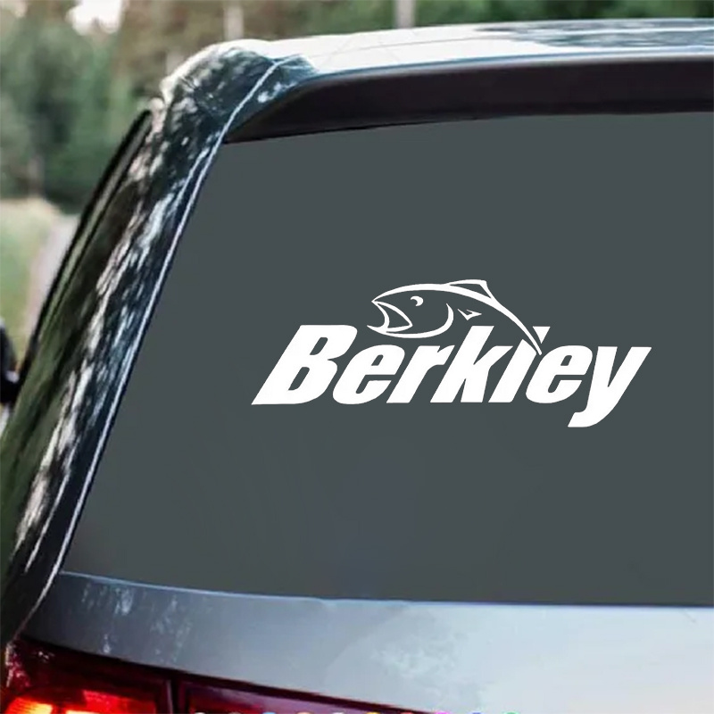 Berkley Fishing Car Stickers Laptop Water Bottle Car Truck - Temu