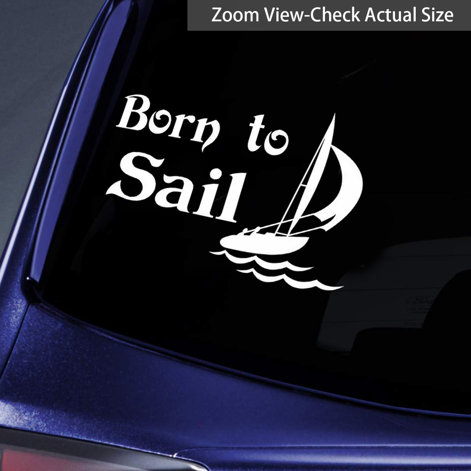 Born Sail Graphic Car Sticker Laptop Water Bottle Car Truck - Temu
