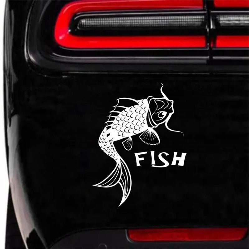 Car Sticker Bass Fishing Fish Ocean Sea Car Truck Window - Temu Finland