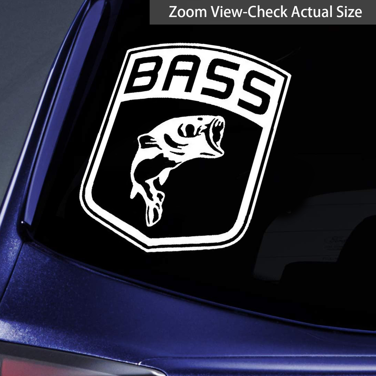 Bass Fish Fishing Car Stickers For Laptop Water Bottle Car - Temu
