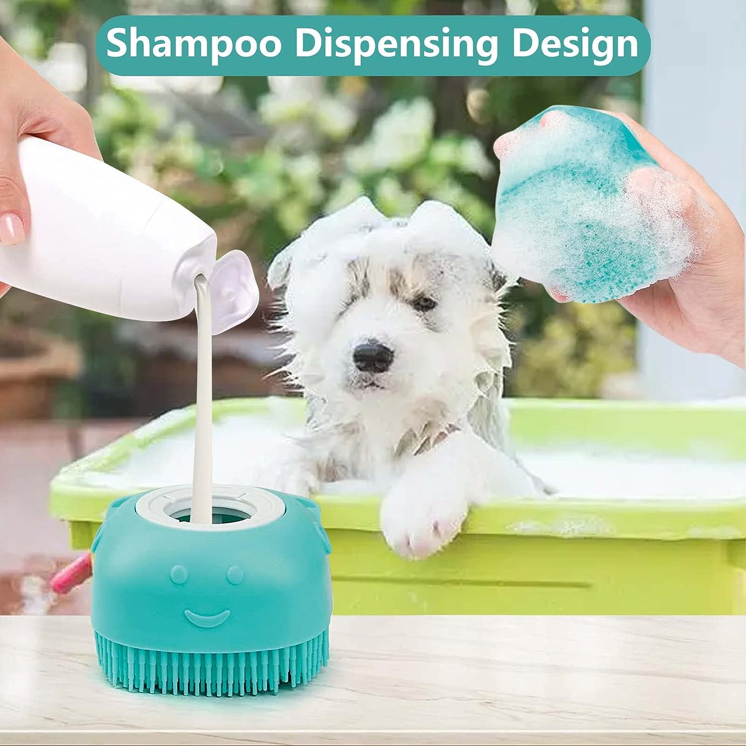 Dog Bath Automatic Soap Dispenser