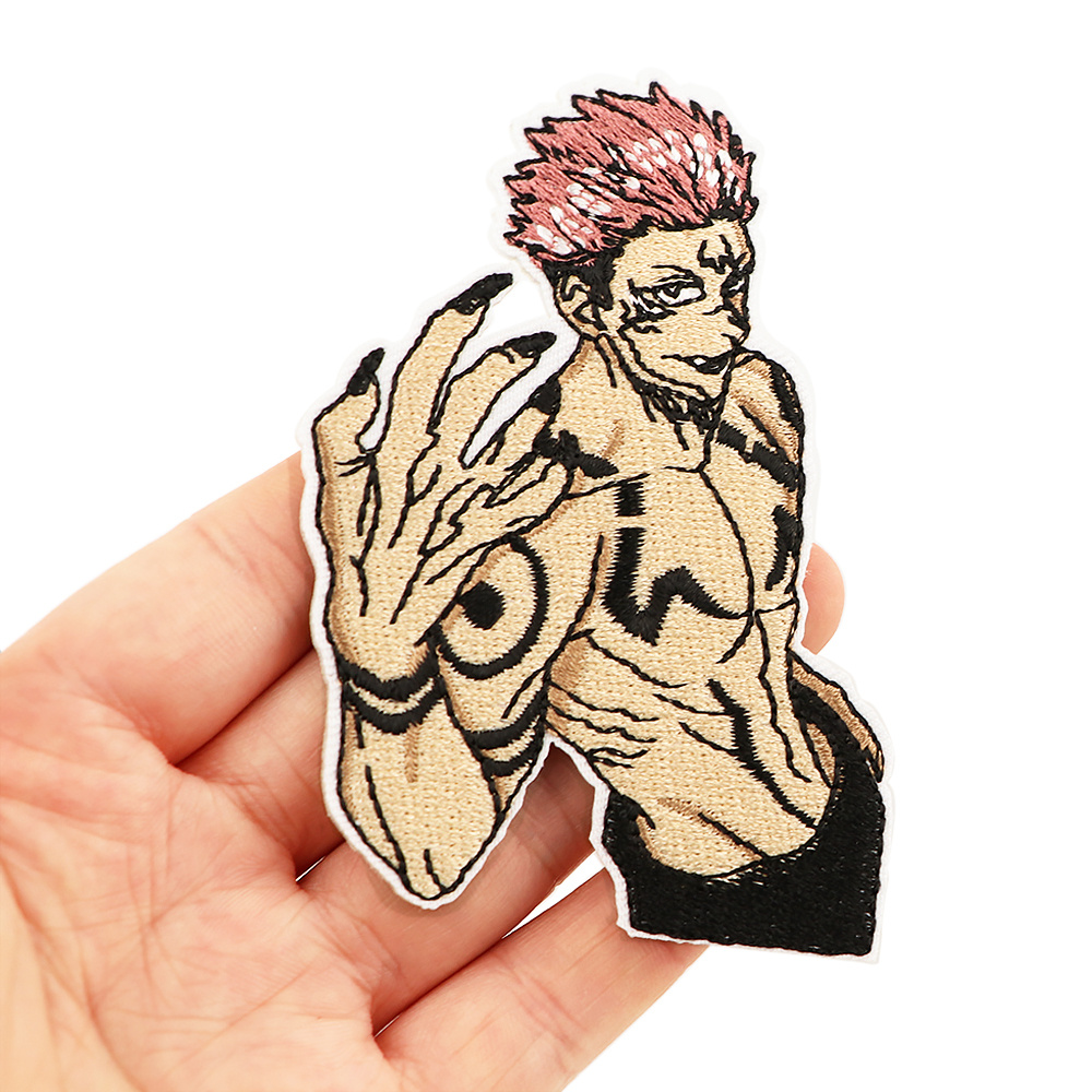 Anime Patch Iron On Patch For Clothes Hat Embroidery Fusible - Temu