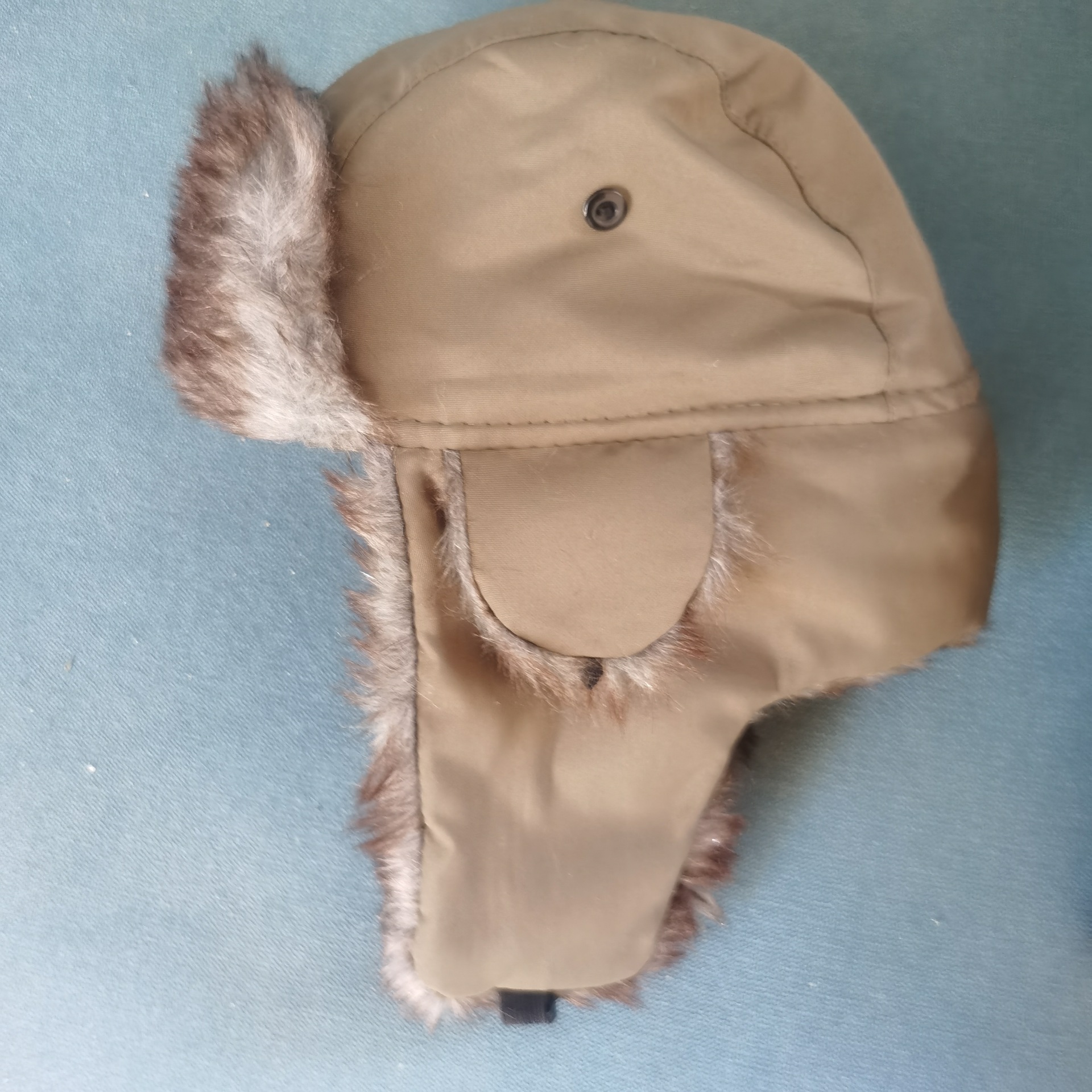 Showerproof Trapper Hat - Olive Green