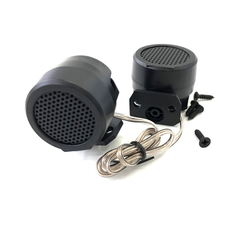 Possbay 12V Car Audio Super Power Loud Dome Tweeter Speakers YH-425 Black 