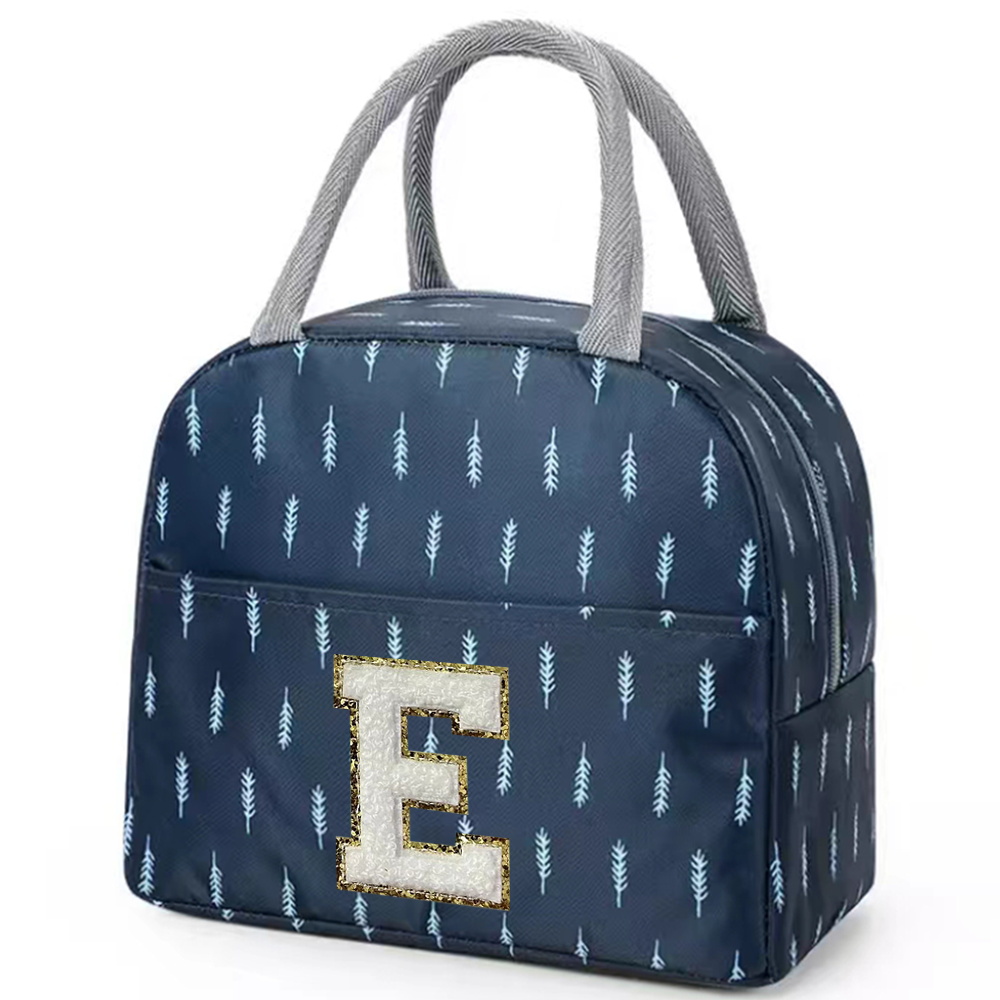 Thermal Lunch Bag Insulated Cooler Pouch Ice Pack Tote for Camping Picnic Beach