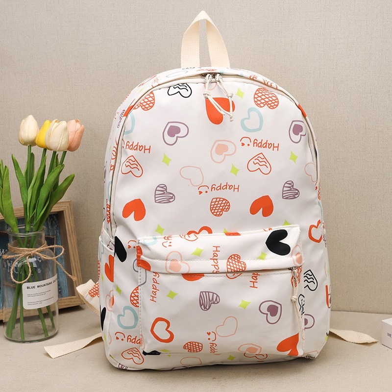 Miniso Hello Kitty Star Decor Backpack, Nylon Material Bookbag, Perfect School  Bag For Students Commuting - Temu