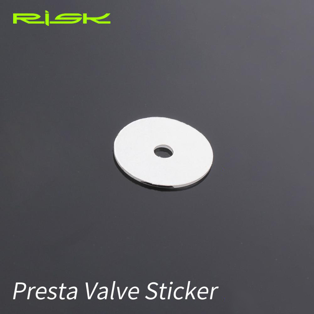 Image of 10pcs Bicycle Valve Rim Sticker For Mtb Road Bike Valve Sticker Carbon Fiber Rim Protection Pad Cycling Additions
