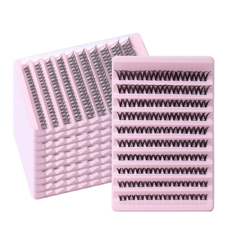 Cluster False Eyelashes Large Capacity Natural Thick Segmented False Eyelashes