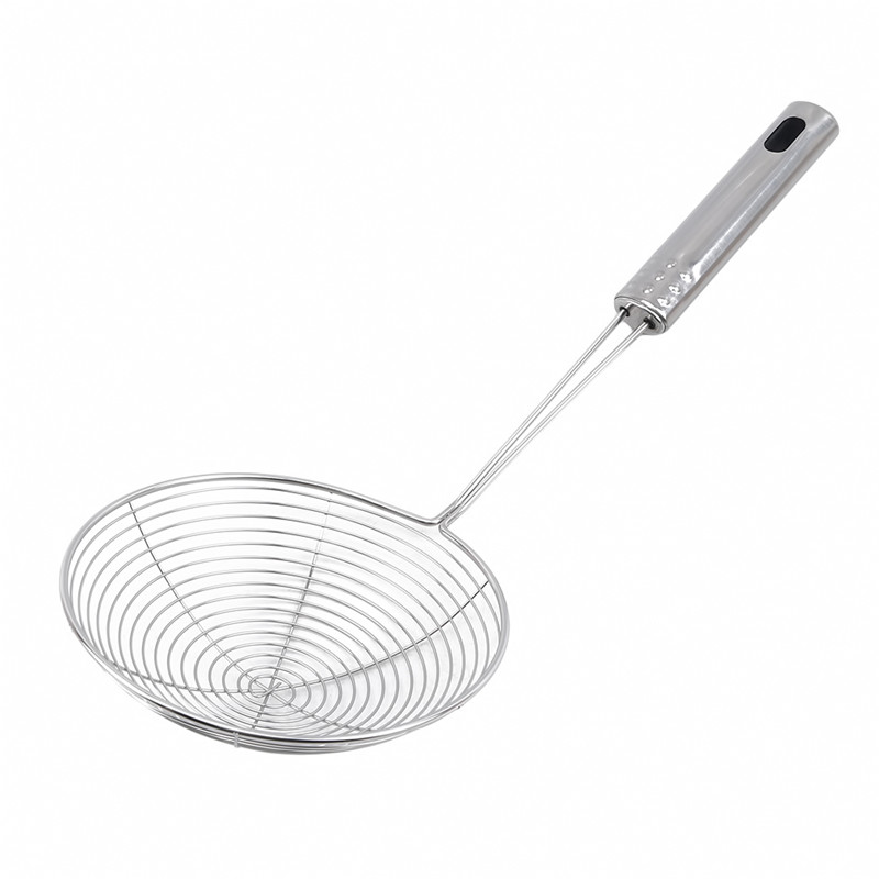 Strainer Ladle Stainless Steel Wire Skimmer Spoon With - Temu