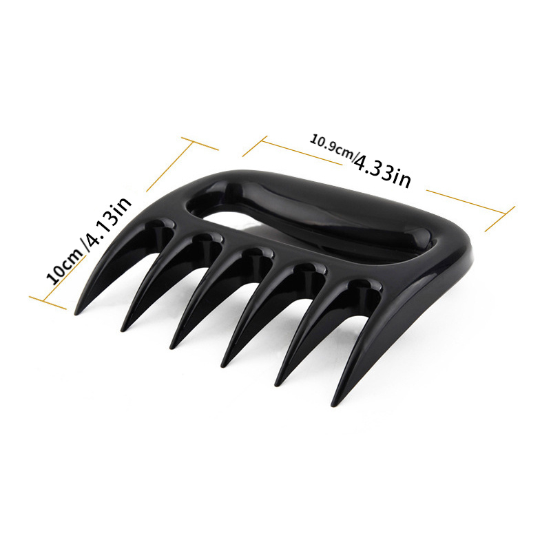 2 4pcs Bear Claw Meat Separator New Kitchen Food Fork Tear Meat Separator  Outdoor Camping Picnic Cookware Barbecue Tool Accessories - Patio, Lawn &  Garden - Tem… in 2023