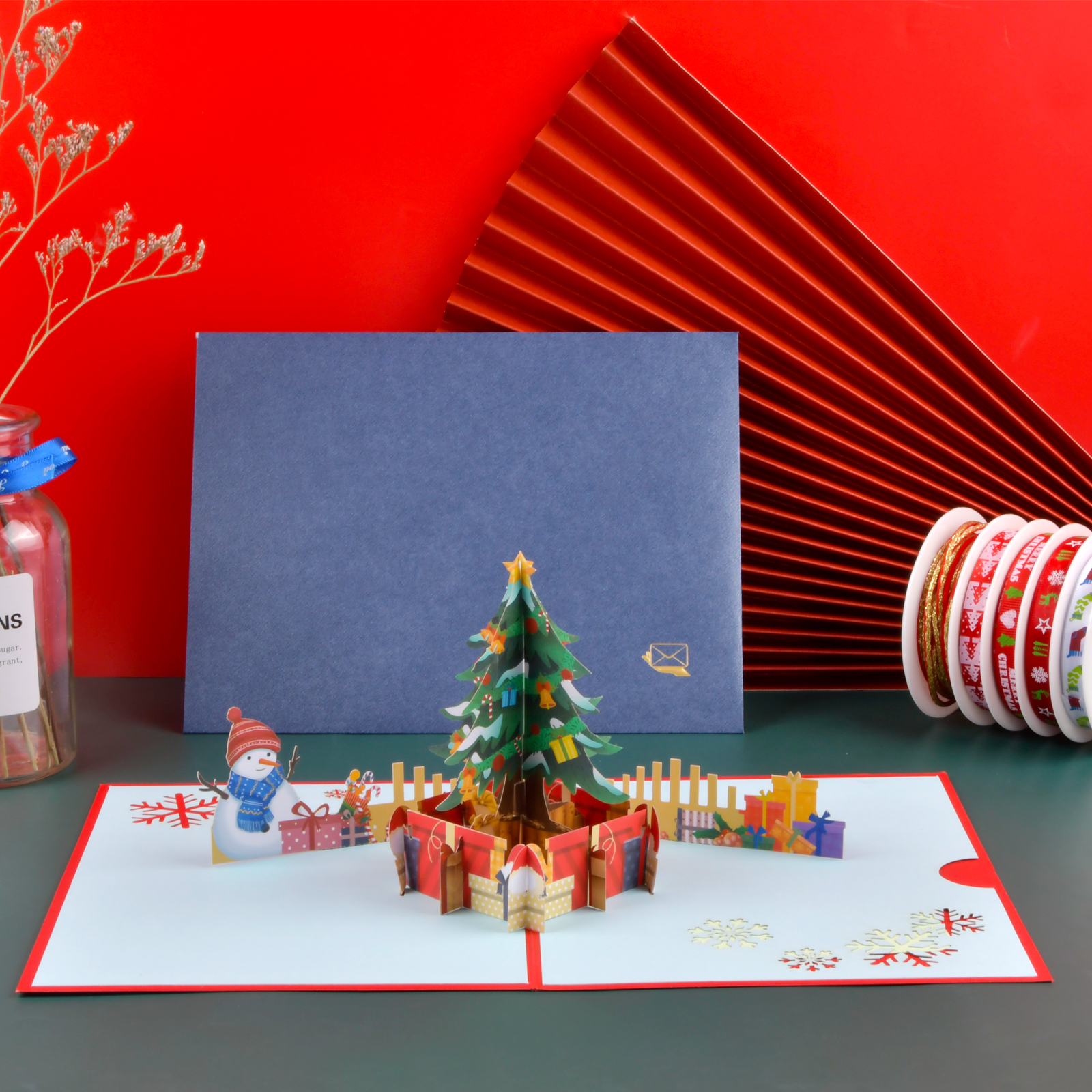 Enveloppe De Noël Carte De Vœux Cadeau De Réveillon De Noël - Temu
