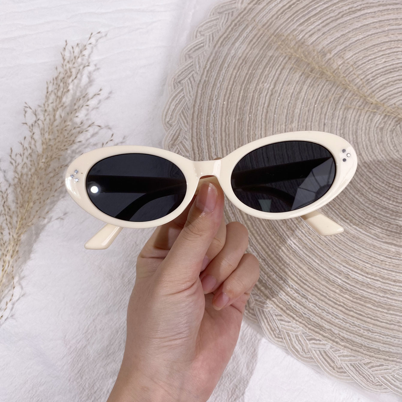 New Vintage Round Sunglasses Men 2023 Fashion Outdoor Shades Retro Glasses  Women