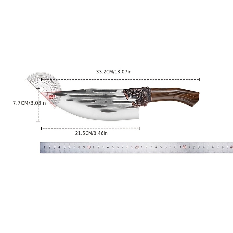 Set de 2 piezas para Trinchar - Cuchillo para Carne 20 cm